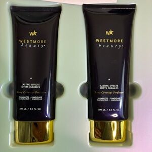 WESTMORE BEAUTY GOLDEN RADIANCE BODY COVERAGE PERFECTOR ILLUMINATOR , 2 100ML'S